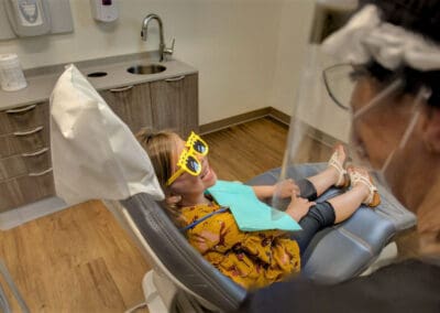 Child awaits dental care